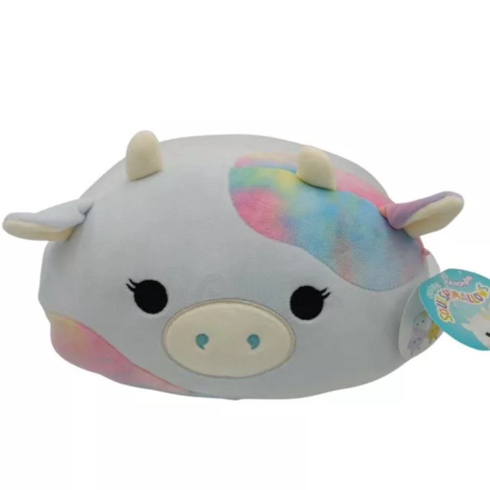 Squishmallow caedia the cow stack